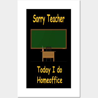 Sorry Teacher Posters and Art